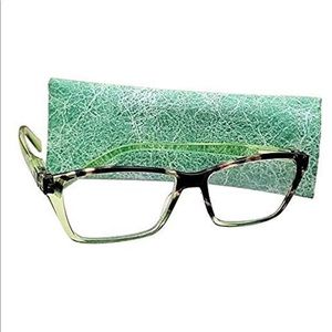 Artwear Sophisticate 52MM Green Readers +1.00